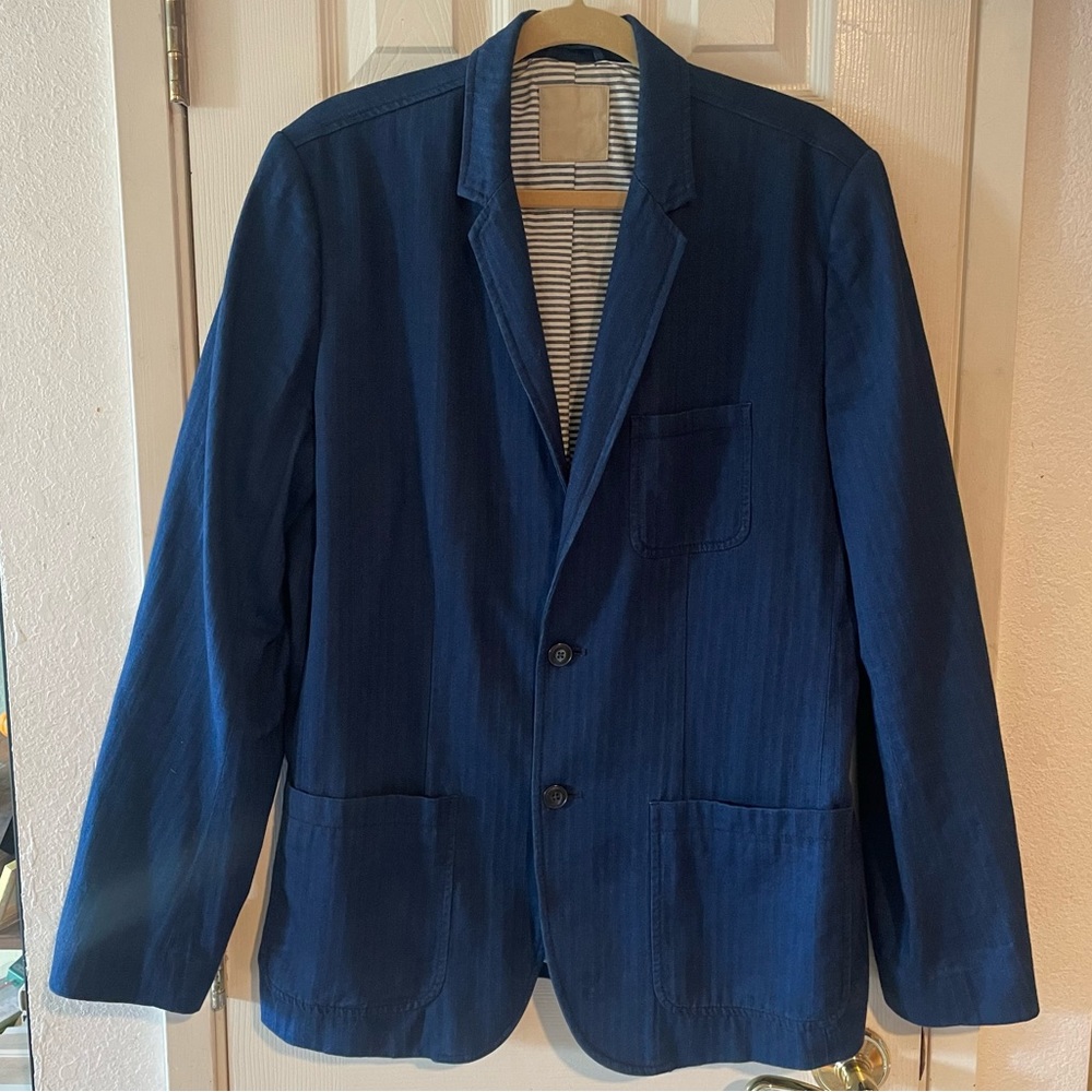Men’s Navy Blue Blazer